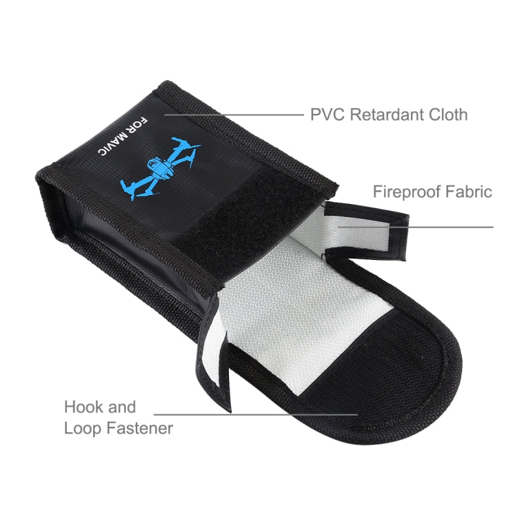 PULUZ Lithium Battery Explosion-proof Safety Protection Storage Bags for DJI / Sony / Nikon / Canon Camera Battery PULUZ Lithium Battery Explosion-proof Safety Protection Storage Bags for DJI / Sony / Nikon / Canon Camera Battery